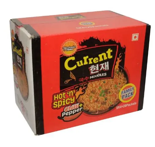 Current Noodles Hot and Spicy / Per Box